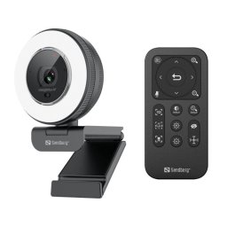Cámara Web Sandberg Streamer USB Webcam Pro Elite 2K Full HD