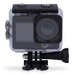 Cámara Deportiva Nedis ACAM71BK 5K UltraHD WiFi UltraWide Estabilización Avanzada