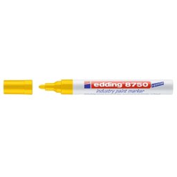 Marcador Edding 8750-5 Amarillo Punta Fina 2-4 mm