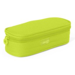 Estuche Portatodo Escolar Ovalado Multiuso Officebox con Solapa