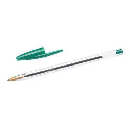 Bolígrafo BIC Cristal Original Verde Tinta Aceite 1.0 mm