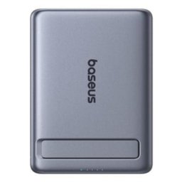 Power Bank Baseus 5000 mAh Cargador Inalámbrico 5 W Gris