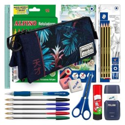 Estuche Escolar Triple Karactermania PRODG Tokyo con 40 Utensilios