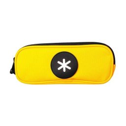 Estuche escolar doble Antartik Portatodo alta capacidad mostaza