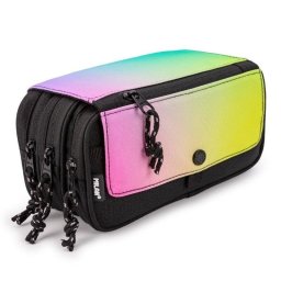 Estuche Portatodo Triple Milan Sunset Con Cuatro Cremalleras