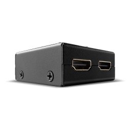 Conmutador de Vídeo Lindy 38336 HDMI 2.0 4K Ultra HD 18 Gbit/s Metal Negro