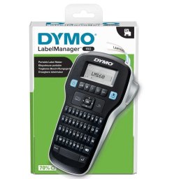 Impresora Transferencia térmica DYMO LabelManager 160 AZERTY con LCD y batería AAA