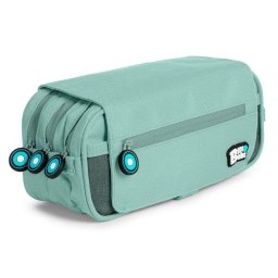 Estuche Portatodo Triple Grafoplás Bits and Bobs Azul Soft