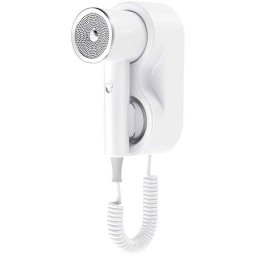 Secador de Pelo de Hotel Grunkel PEARLRESORT 1600W 3 Temperaturas 2 Velocidades Soporte Mural Blanco