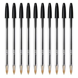 Bolígrafo BIC Cristal Original Medium Set 10 Unidades Tinta Negra