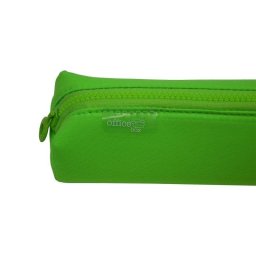 Estuche Escolar Portatodo Multiuso Cuadrado Neopreno Verde Claro Officebox