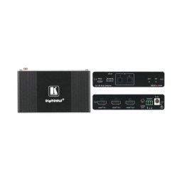 Conmutador de Vídeo Kramer VS-211X HDMI 2.0 4K Aluminio Negro