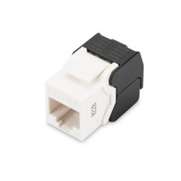 Módulo Keystone CAT 6A Digitus Sin Apantallar Negro Blanco