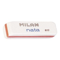 Goma de Borrar Milan 612 Plástico Suave 23 x 12 x 78 mm