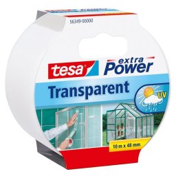 Cinta Adhesiva Tesa Extra Power Transparente 10 m x 48 mm