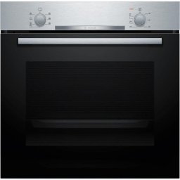 Horno Multifunción Bosch Serie 2 HBA510BR4 71L 60cm Limpieza Manual A Grill Negro Inox