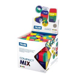 Caja Expositora 24 Afilaborras Milan Compact Mix
