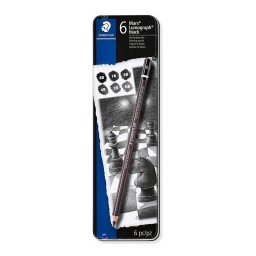 Lápiz de grafito Staedtler Mars Lumograph B Caja de 6 unidades