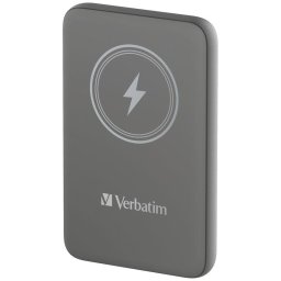 Batería Externa Verbatim Charge 'n' Go 10000 mAh Quick Charge 3.0 Cargador Inalámbrico Gris