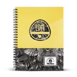 Cuaderno Espiral A5 Karactermania La Diversión De Martina 120h Cuadro 5mm 6 Taladros