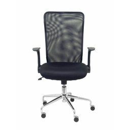 Silla de oficina Piqueras y Crespo Minaya ergonómica con respaldo de malla y brazos ajustables