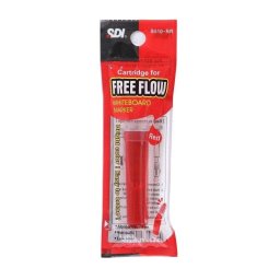 Cartucho de Recarga Sdi Free Flow Rojo para Rotulador de Pizarra 2.3mm
