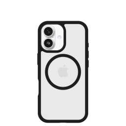 Funda para móvil OtterBox React MagSafe Cover plástico negro transparente para iPhone 17