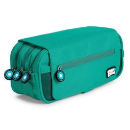 Estuche Portatodo Triple Grafoplás Bits and Bobs Turquesa