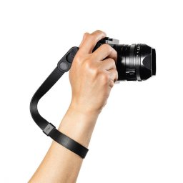 Peak Design Dragonne Cuff En Cuir Noir - Lrs-wr-bk-1