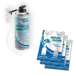 Kit De Limpieza Por Aspiración Greenclean Sc6000 Mini (400 Ml + Hisopos) Para Sensores De Fotograma Completo