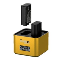 Cargador Hahnel Procube3 Compatible Con Nikon En-el14, En-el15c, En-el25