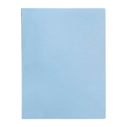Carpeta Liderpapel A4 con 20 Fundas Transparentes Celeste