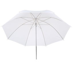 Paraguas Blanco Translúcido Starblitz Con Difusor De Luz, 90 Cm, Blanco