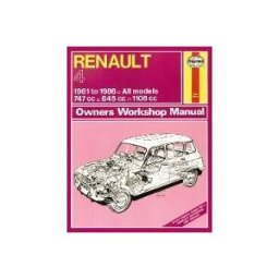 Haynes Publishing Group P.L.C. Renault 4 Owners Workshop Manual