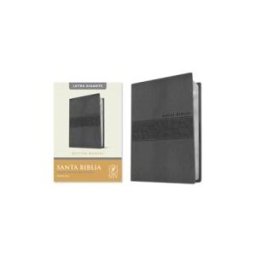 TYNDALE HOUSE PUBL Santa Biblia Ntv, Edición Manual, Letra Gigante (letra Roja, Sentipiel, Gris)