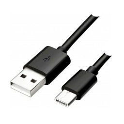 Cable Samsung USB-A a USB-C Oficial Sincronización y Carga Rápida 1m Blanco