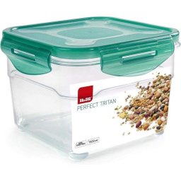Contenedor hermético Ibili Tritan 1500 ml transparente fabricación española