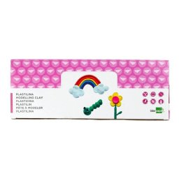 Kit de Plastilina Liderpapel 15 Colores Surtidos Base Vegetal