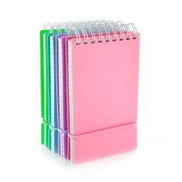 Libretas de Notas A7 Officebox Blush Pastel Cuadriculadas Set 4 Unidades