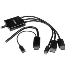 Cable Adaptador StarTech HDMI, DisplayPort y Mini DisplayPort a HDMI 2m