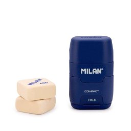 Afilaborra Milan Compact Serie 1918 Azul con 2 Gomas de Recambio