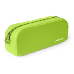 Estuche Escolar Rectangular Officebox Colorline Silicona Suave Lima