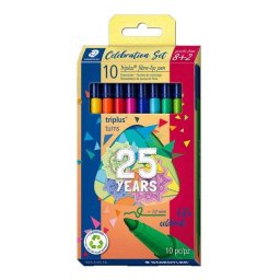 Rotuladores Staedtler Triplus Color 10 unidades punta fibra 1 mm