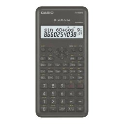Calculadora Científica Casio FX-82MS II 240 Funciones Pantalla LCD 2 Líneas