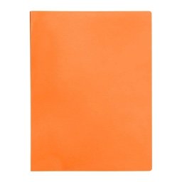 Carpeta Fundas Plástico A4 Liderpapel Naranja Fluor 40 Fundas