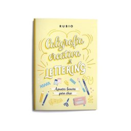 Cuaderno Rubio Liderpapel para Lettering y Caligrafía Creativa Amarillo 30 x 21 cm