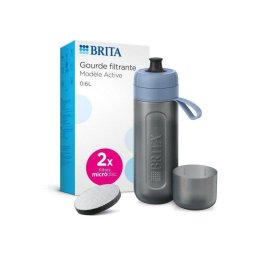 Botella con Filtro de Agua Brita Active 0,6 L Verde Pastel