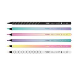 Lápices de Colores Milan Sunset Caja de 6 Unidades Mina Gruesa