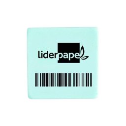 Goma de borrar Liderpapel miga de pan cuadrada para lápiz