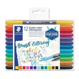 Rotuladores Staedtler Design Journey Doble Punta 12 Unidades Lettering